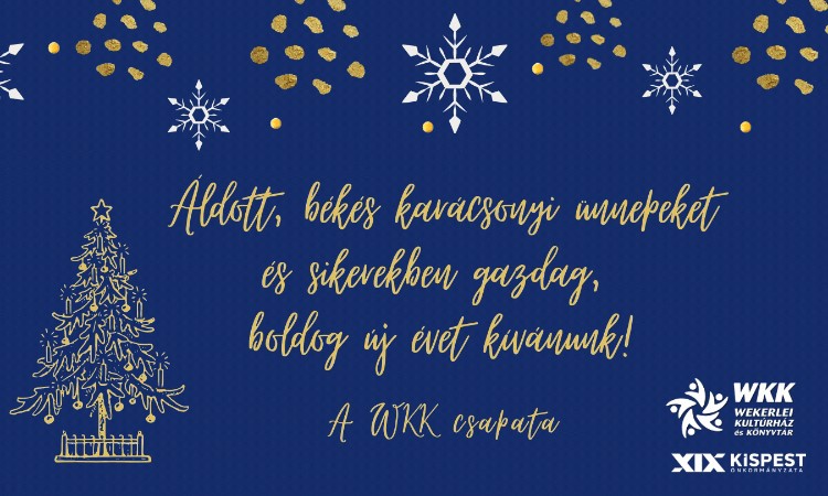 Boldog karácsonyi ünnepket és új esztendőt kívánunk!