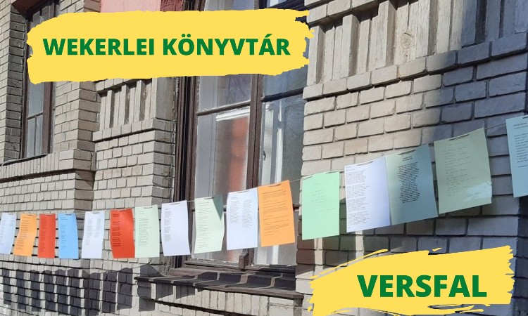 VERSFAL „A magyar költészet napja” alkalmából :: 2024.04.01-30.