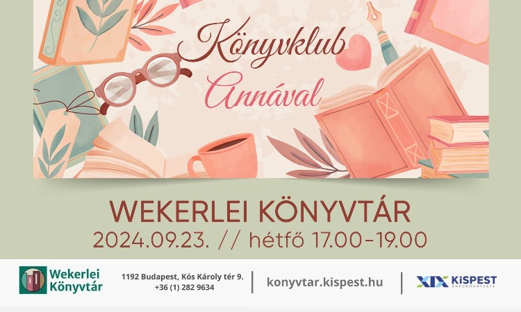Könyvklub Annával :: 2024.09.23.