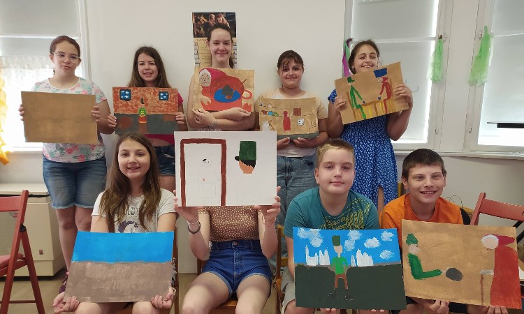 Negyedik nap képeken a „Mese, mese, mátka…” című olvasásnépszerűsítő táborban :: 2024.06.27.