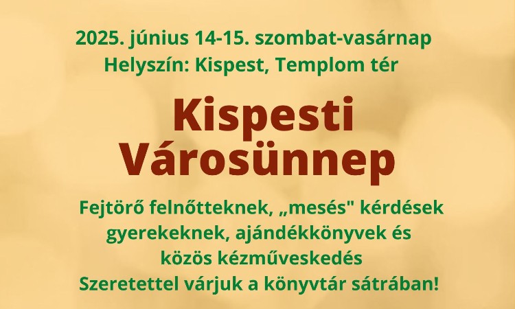 Kispesti Városünnep :: 2025.06.14-15.