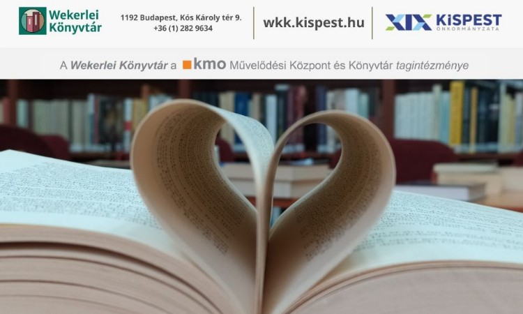2022. évi június havi programok a Wekerlei Könyvtárban
