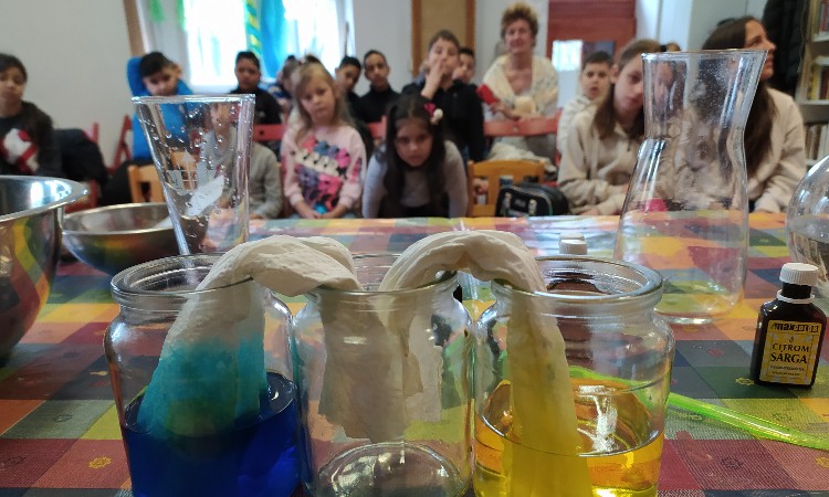 A víz világnapja a Wesley János Általános Iskola alsós diákjaival :: 2024.03.27.