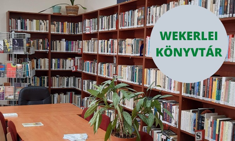 Nyári nyitvatartás a Wekerlei Könyvtárban