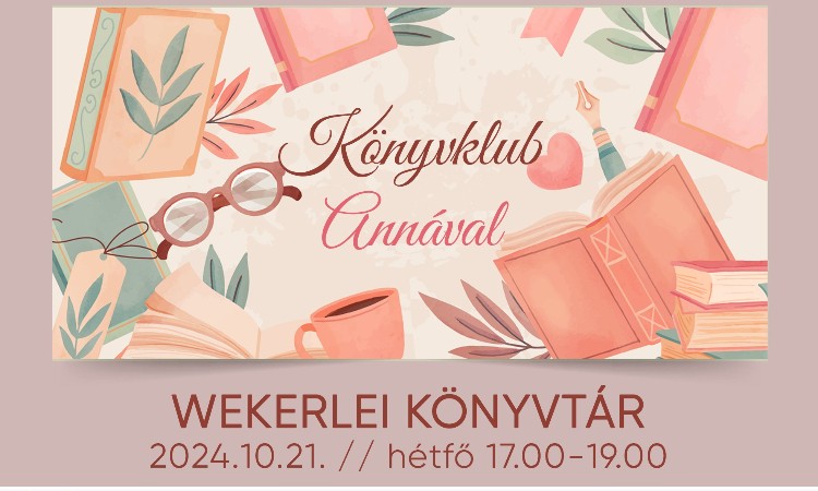 Könyvklub Annával :: 2024.10.21.