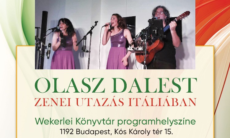 Zenei utazás Itáliában - A Stella Family előadásában :: 2026.05.08.