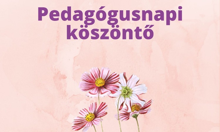 Pedagógusnapi köszöntő :: 2026.06.07-08.