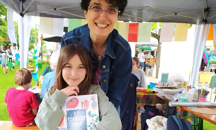 Kispesti Városünnep a Wekerlei Könyvtár sátrában :: 2024.06.01-02.